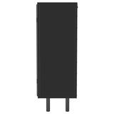 Dalia - 2 Door Accent Storage Cabinet With Shelving - Black