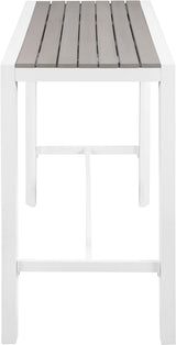 Nizuc - Outdoor Patio Rectangle Bar Table