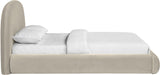 Celine - Upholstered Bed - Cream