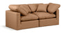 Indulge - Faux Leather 2 Seat Modular Sofa