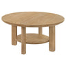 Crispin - Round Table With Lower Shelf