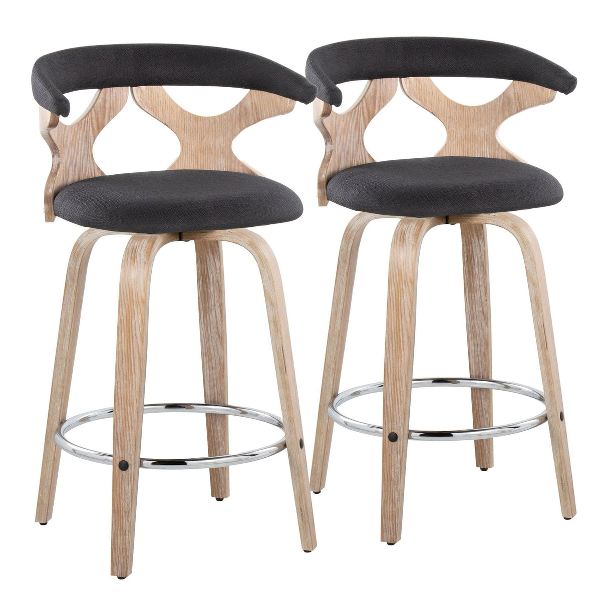 Gardenia - 26" Fixed-Height Counter Stool (Set of 2)