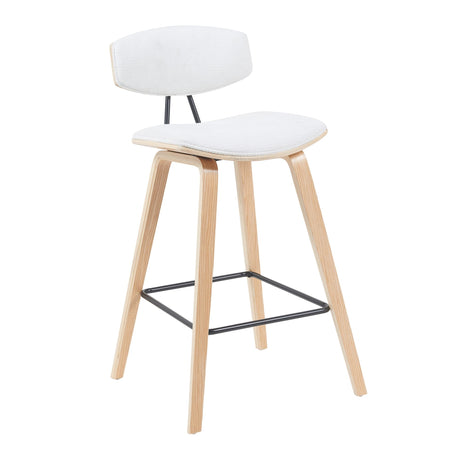 Fox - Swivel Bar Height Stool - Light Brown