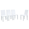 Elegant Upholstered Chairs & Metal Legs