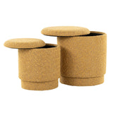 Marla - Upholstered Ottoman Set (Set of 2)