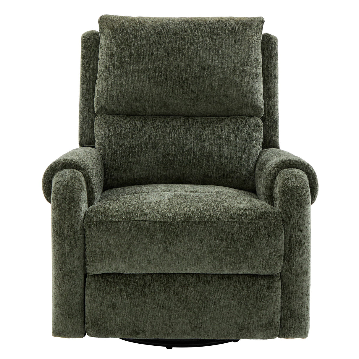 Manual Recliner Massage Chair With Swivel Rocker, 8 Massage Modes, Side Storage Pocket