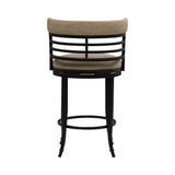 Telia - Upholstered Swivel Counter Height Barstool