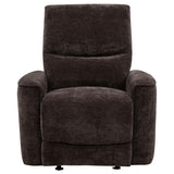 Navarro - Chenille Upholstered Glider Recliner