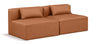 Cube - Modular 2 Seat Armless Sofa