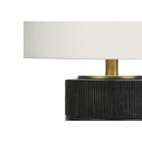 Table Lamp, Lighting, Resin, Contemporary - Black / Cream