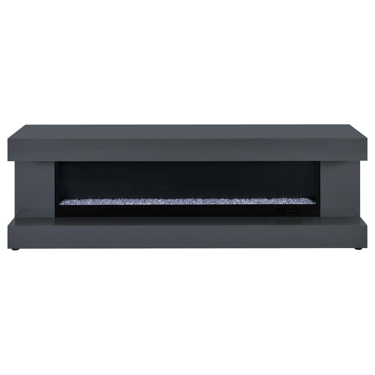 TV Stand Fireplace Console With Bluetooth Speaker