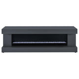 TV Stand Fireplace Console With Bluetooth Speaker