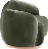 Gustavo - Velvet Upholstered Loveseat