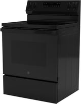 GE GRF400SVBB 30-inch Electric Range Black - Oven Interior