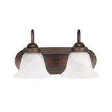 Capital Lighting 1032BB118 2 Bulb Bathroom Light - Burnished Bronze