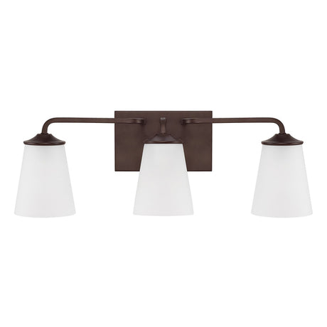 Capital Lighting 114131BZ331 Braylon 3 Bulb Bathroom Light - Bronze