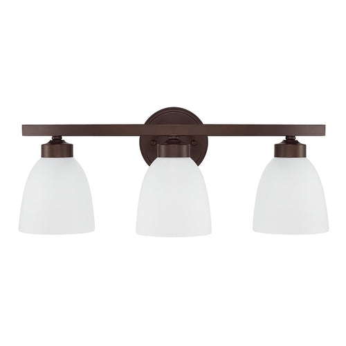 Capital Lighting 114331BZ333 Jameson 3 Bulb Bathroom Light - Bronze