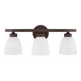 Capital Lighting 114331BZ333 Jameson 3 Bulb Bathroom Light - Bronze