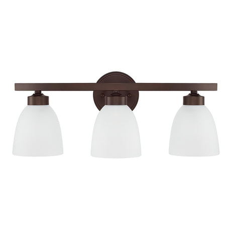 Capital Lighting 114331BZ333 Jameson 3 Bulb Bathroom Light - Bronze