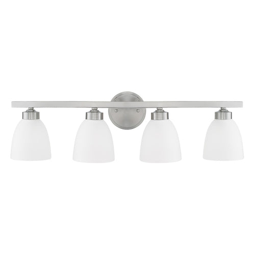 Capital Lighting 114341BN333 Jameson 4 or more Bulb Bathroom Light - Brushed Nickel