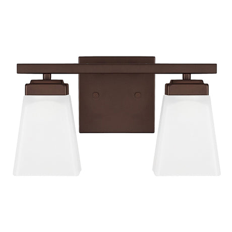 Capital Lighting 114421BZ334 Baxley 2 Bulb Bathroom Light - Bronze