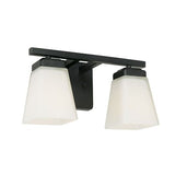 Capital Lighting 114421MB334 Baxley 2 Bulb Bathroom Light - Matte Black