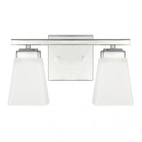 Capital Lighting 114421PN334 Baxley 2 Bulb Bathroom Light - Polished Nickel