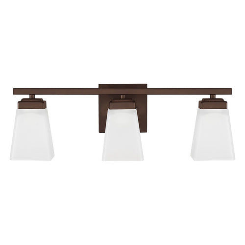 Capital Lighting 114431BZ334 Baxley 3 Bulb Bathroom Light - Bronze