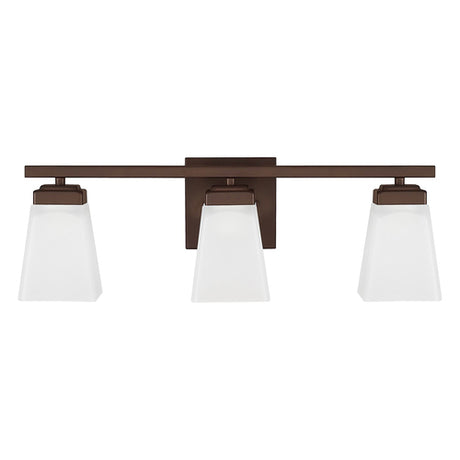 Capital Lighting 114431BZ334 Baxley 3 Bulb Bathroom Light - Bronze