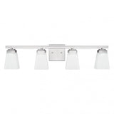 Capital Lighting 114441BN334 Baxley 4 or more Bulb Bathroom Light - Brushed Nickel