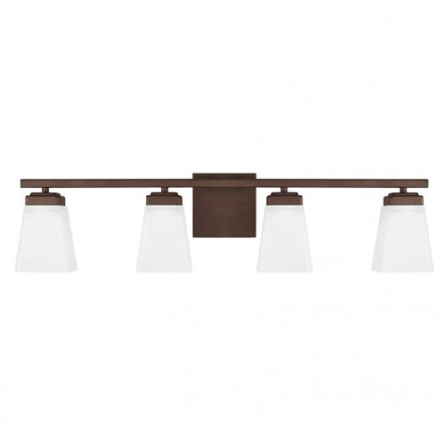 Capital Lighting 114441BZ334 Baxley 4 or more Bulb Bathroom Light - Bronze