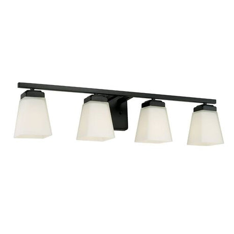 Capital Lighting 114441MB334 Baxley 4 or more Bulb Bathroom Light - Matte Black