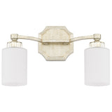 Capital Lighting 115021WG375 Olivia 2 Bulb Bathroom Light - Winter Gold