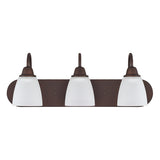 Capital Lighting 115131BZ337 Trenton 3 Bulb Bathroom Light - Bronze