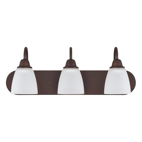 Capital Lighting 115131BZ337 Trenton 3 Bulb Bathroom Light - Bronze