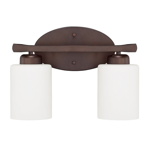 Capital Lighting 115221BZ338 Dixon 2 Bulb Bathroom Light - Bronze