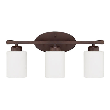 Capital Lighting 115231BZ338 Dixon 3 Bulb Bathroom Light - Bronze