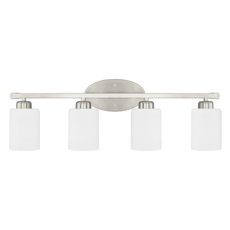 Capital Lighting 115241BN338 Dixon 4 or more Bulb Bathroom Light - Brushed Nickel