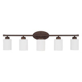 Capital Lighting 115251BZ338 Dixon 4 or more Bulb Bathroom Light - Bronze