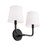Capital Lighting 119321MB674 Dawson 2 Bulb Bathroom Light - Matte Black