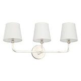 Capital Lighting 119331PN674 Dawson 3 Bulb Bathroom Light - Polished Nickel