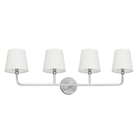Capital Lighting 119341BN674 Dawson 4 or more Bulb Bathroom Light - Brushed Nickel