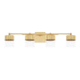 Capital Lighting 119441CG418LD Regan 4 or more Bulb Bathroom Light - Capital Gold