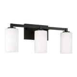 Capital Lighting 119831BI545 Ravenwood 3 Bulb Bathroom Light - Black Iron