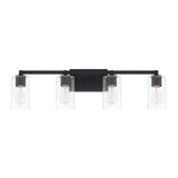 Capital Lighting 119841BI435 Ravenwood 4 or more Bulb Bathroom Light - Black Iron