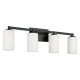 Capital Lighting 119841BI545 Ravenwood 4 or more Bulb Bathroom Light - Black Iron