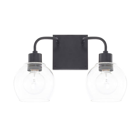 Capital Lighting 120021MB426 HomePlace 2 Bulb Bathroom Light - Matte Black