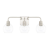 Capital Lighting 120031BN426 HomePlace 3 Bulb Bathroom Light - Brushed Nickel