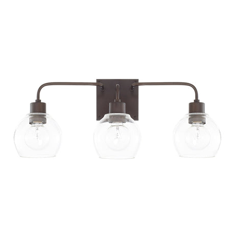 Capital Lighting 120031BZ426 HomePlace 3 Bulb Bathroom Light - Bronze