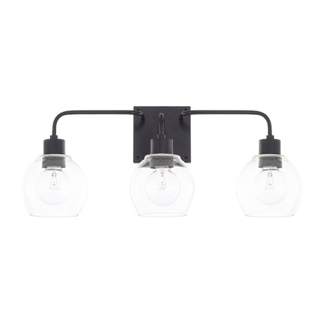 Capital Lighting 120031MB426 HomePlace 3 Bulb Bathroom Light - Matte Black